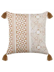 Декоративная подушка Beliani Deko MALUS, цвет braun/weiß