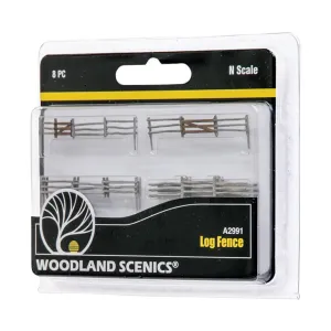Бревенчатый забор — масштаб N, Terrain & Scenery