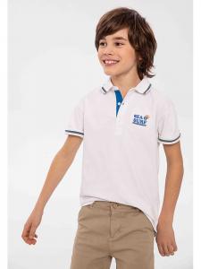 Minoti Белая рубашка поло