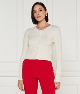 Кардиган женский Pinko кашемировый на пуговицах, экрю