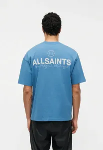 Футболка с принтом эмблемы команды Allsaints, Bay Blue