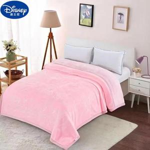 Disney Плед флисовый 200х230 см, двухслойный, 5 кг, тисненый, розовый