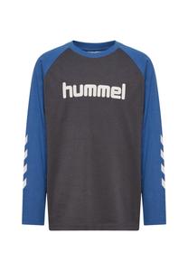 Топ Hummel Long sleeved top, Ebony/Blue Denim