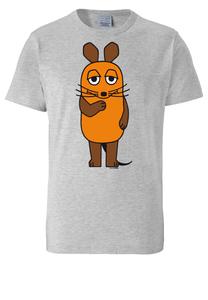 Футболка Logoshirt s Die Sendung mit der Maus, цвет grau-meliert