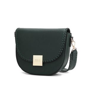 Женская сумка через плечо Isa — стильный и функциональный аксессуар от Mia K MKF Collection By Mia K., темно-зеленый