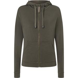 Женская куртка с капюшоном Solution Super.Natural, оливковый