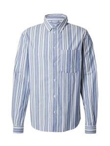 Повседневная рубашка ABOUT YOU x Kevin Trapp Regular fit Button Up Shirt Noah, светло-синий