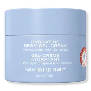 Увлажняющий гель-крем с эффектом сияния, содержащий гиалуроновую кислоту и церамиды. First Aid Beauty