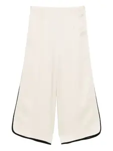 Брюки с контрастной отделкой Forte Forte, нейтральный