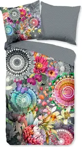Пододеяльник HIP 135x200 + 1* 80x80 см - мандалы и цветы Muller Textil