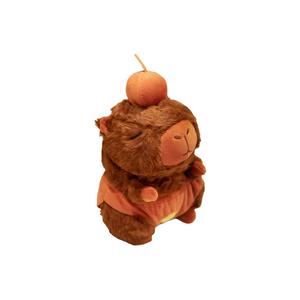 Плюшевая кукла Naughty Capybara Orange Apple Dolls высотой 25 см Cute Chip