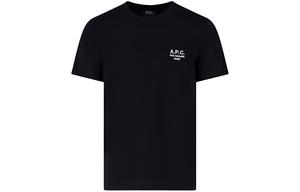 Футболка с принтом логотипа A.P.C, черный