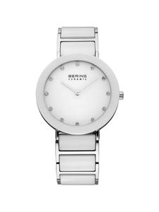 Bering Кварцевые часы 11435-754 белого цвета