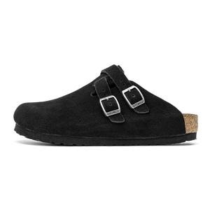 Абразивостойкие нескользящие бесшумные тапочки с закрытым носком Women's East Garden Works, черный