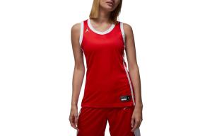 Баскетбольная майка женская красная Jordan