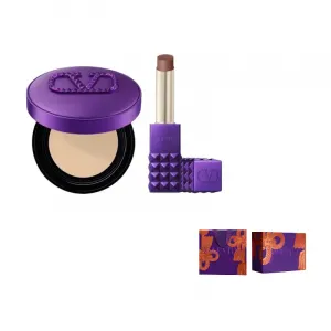 Ограниченный новогодний набор помады с воздушной подушкой, легко наносится Valentino