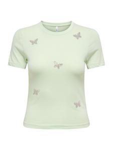 ONLY Футболка 'ONLSNAPPY' в цвете Mint