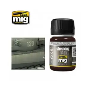 Полосы грязи для Panzer Grey, Enamel Singles - Streaking Effects