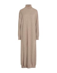 Макси платье Brunello Cucinelli, бежевый