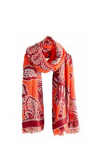 Шарф Next LIGHTWEIGHT, Paisley Orange Palm/Orange