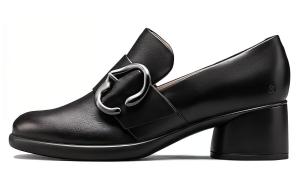 Ecco Туфли Мэри Джейн на массивном каблуке 6,5 см, женские, черные