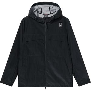 Куртка мужская SPYDER, черная (большемерит, рекомендуется размер меньше)