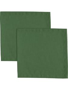 Erwin Müller Набор из 2 салфеток Madrid темно-зеленого цвета
