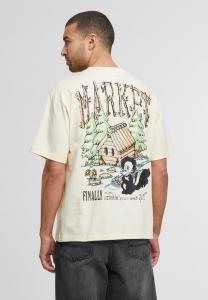 Футболка с принтом SMILEY QUIET CABIN Market, бежевый