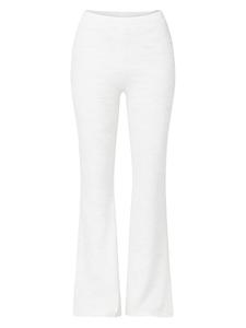 Расклешенные брюки C&City, Mottled White