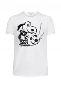 Футболка с принтом PEANUTS SNOOPY, белый