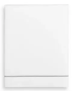 Итальянская простыня из 100% хлопка перкаль, односпальная, эксклюзивно в Macy's Hotel Collection, silver