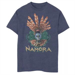 Футболка с рисунком «Marvel Wakanda Forever Namora Fin Crown» для мальчиков 8–20 лет Licensed Character