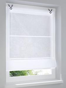 Heine Римская штора белого цвета