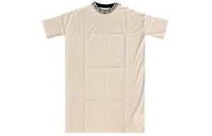 Платье женское Hermes с короткими рукавами, бежевый