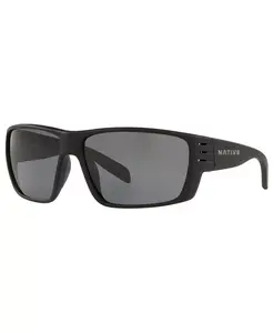 Мужские поляризованные солнцезащитные очки Native, XD9014 66 Native Eyewear, черный