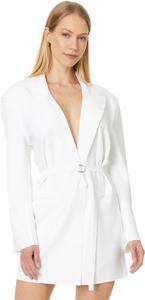 Платье Norma Kamali Easy Fit Sack Mini Dress, цвет Snow White