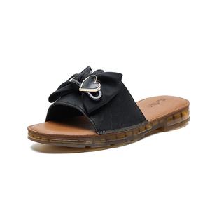 HUANAI Слайдеры женские черные/бежевые, цвет Black