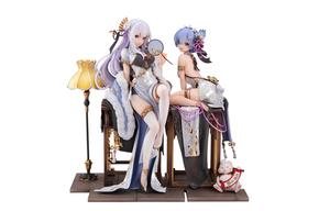 Фигурка Emilia Re Zero Starting Life In Another World, Rem, Dream Of The Phoenix Ver. масштабная 22см AniMester