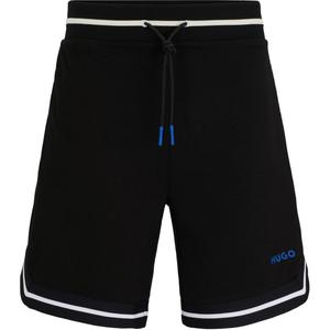 HUGO BOSS Повседневные шорты мужские черные