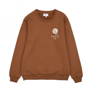 Толстовка Makia Rearing, коричневый