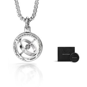 Медный кулон для мужчин IDEAGEMER, черный