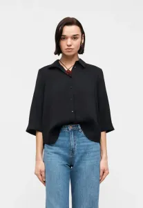 Блузка-Рубашка «вихула» Vila, Black Beauty