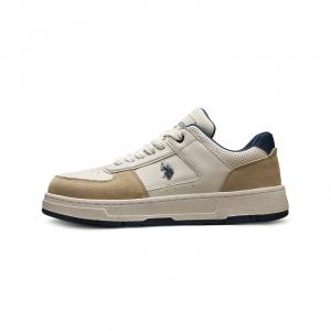 Низкие мужские кроссовки U.S. POLO ASSN., Beige Blue