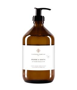 Жидкое мыло ESSENTIAL PARFUMS Orange X Santal Hand- und Körperseife, 500 ml