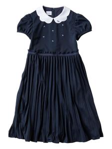 Familiar платье с короткими рукавами и вышивкой, синий