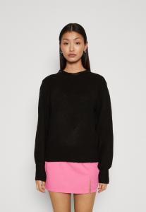 Свитшот ONLY ONLAVI EMBELLISH O NECK, черный