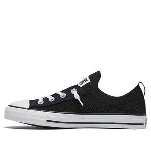 Кроссовки chuck taylor all star shoreline knit slip low top black white Converse, черный
