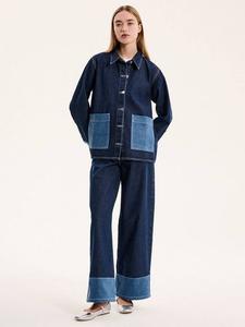 Джимовая рубашка-куртка Magnus OMNES, Blue