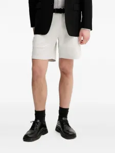 Шорты чинос с прорезными карманами Theory, белый