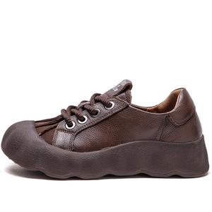 Нескользящие низкие повседневные туфли для женщин Jay, Brown